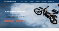 Desktop Screenshot of motorradhelm24.net