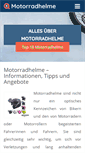 Mobile Screenshot of motorradhelm24.net